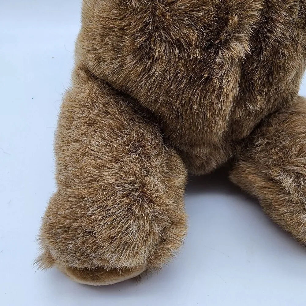 Vintage 1982 Gund Brown Bear Plush 11